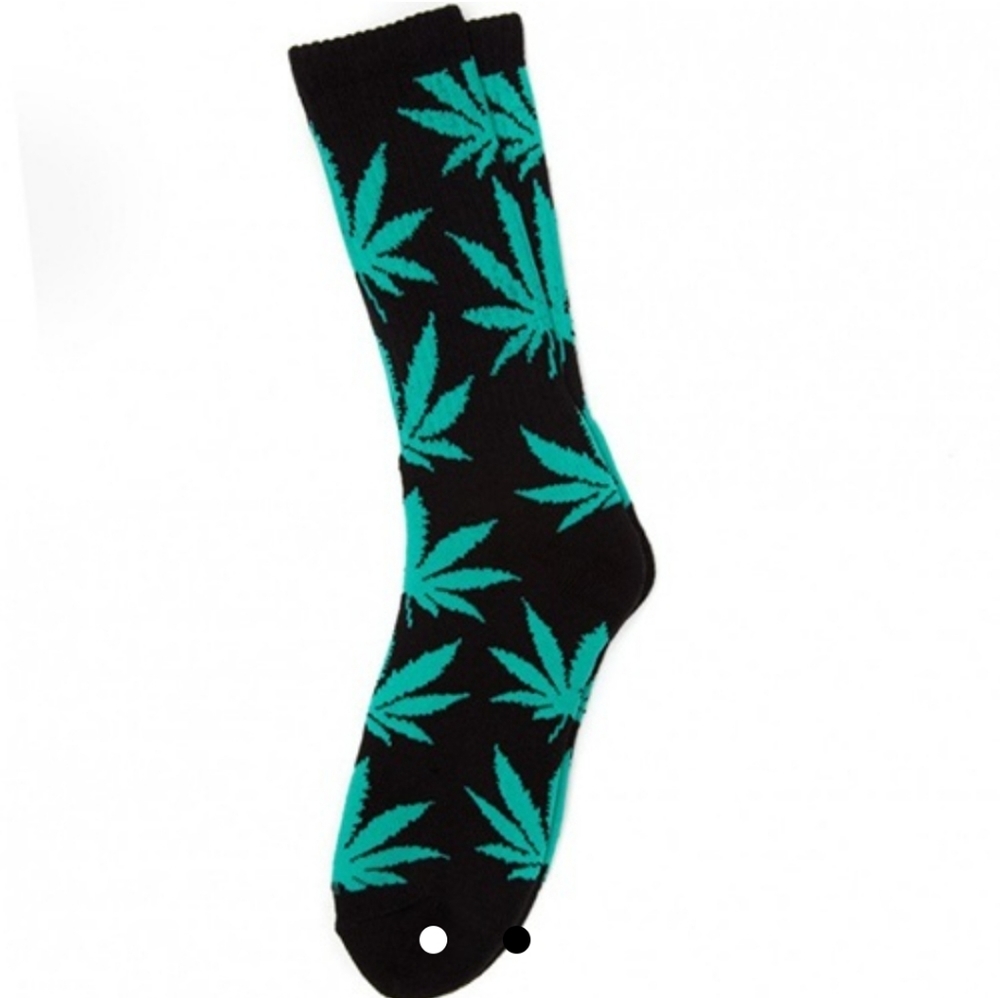 NWT Men's HUF Plantlife Crew Socks - Picture 5 of 11